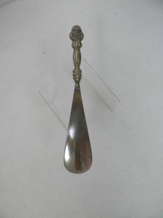 Antique Sterling Silver Art Noveau Shoe Horn Made In Germany photo