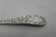 Antique Baltimore Rose By Schofield Sterling Silver Butter Spreading Knife 7 