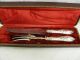 G.  Veyrat French Minerva Rococo Carving Set W/box Other photo 6