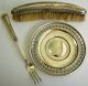 Sterling Silver Lot Pierced Plate Saucer Repousse Pickle Fork Brush Not Scrap Other photo 6