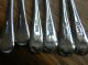 Cased Set Of Solid Silver Cake/pastry Forks With Victorian Serving Fork Other photo 5