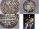 Rare S/ Silver Medal King Charles I Commemorating Birth Future King Charles Ii Other photo 1