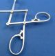 Unusual Hinged Sterlng Scissor Ice Tongs Other photo 2
