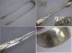 Antique English George Iii Sterling Silver Sugar Tongs Other photo 1