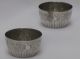 Rare Pair English Solid Silver Victorian1888 Salts William Hutton Of.  London Other photo 1