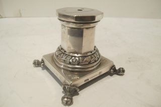 18th Or Early 19th Century Silver Pedestal, ,  Marked. photo