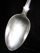 Bird Crest 167 Years Old Heavy Victorian Sterling Silver Stuffing Spoon Other photo 4