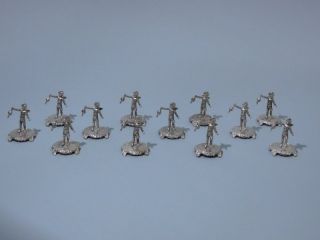 Set Of 12 German Sterling Victorian Cupids photo