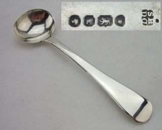 Victorian Silver Condiment Spoon - London 1846 - Hayne & Cater photo