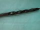 Antique Victorian French Toddy Ladle Sterling Silv C.  1840 - Whale Handle Twisted Other photo 8