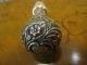 Antique European Sterling Silver Wine Stopper W/ Floral Decoration Other photo 5