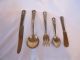 Made In Siam Set 5 Bronze & Silver Flatware Pieces Other photo 5
