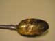 Antique Sterling Exeter Wm.  Woodman Spoon Gilded 1827 Other photo 1