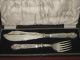 Sheffield Antique English Fish Servers. .  Sterling Silver. .  1902. . . Other photo 1