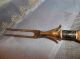 Stag Horn Meat Fork With Sterling Collar And End Tip Other photo 8