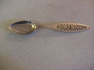 Rare Ssmc Sterling  Sobendind  Spoon photo