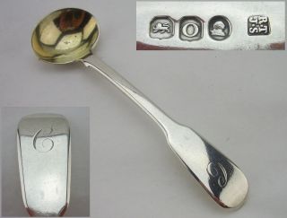 Georgian Silver Condiment Spoon - 1809 - Turner & Shea photo