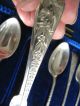 Solid Silver Spoons And Suger Tongs Set.  Hallmarked Sheffield 1914 Other photo 1