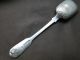 Fiddle And Shell Pattern Sugar Spoon Sterling Silver London 1855 Other photo 1