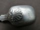 Fiddle And Shell Pattern Sugar Spoon Sterling Silver London 1855 Other photo 3