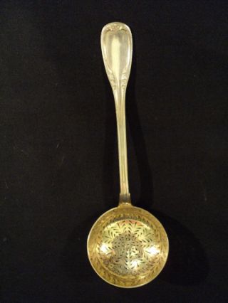 Continental/french Silver Gilt Sugar Sifter photo