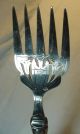 Old Sterling Silver Mfg Co.  Made In Germany Meat Fork Etchings On Top 118 Grams Other photo 4