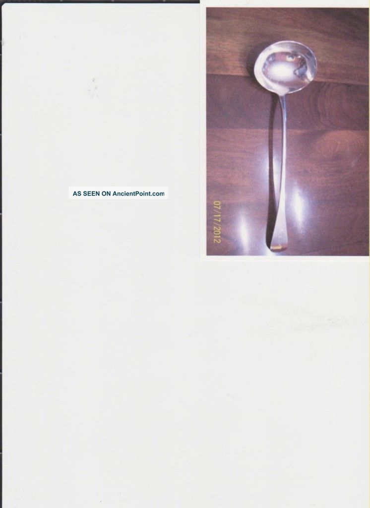 George Iv English Sterling Silver Ladle Other photo