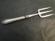 Bread Fork In Sterling Silver Handle Made In Birmingham 1911 Other photo 1