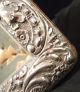 Sterling Silver Art Nouveau / Deco English Hallmarked Stamped Table Top Mirror Other photo 5