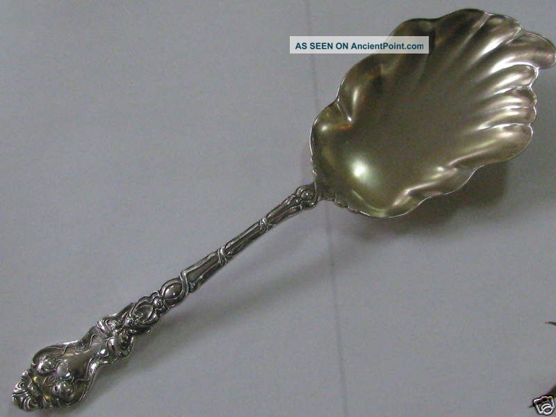 Unger Brothers Douvaine Sterling Casserole Spoon Other photo