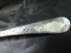 Sifter Spoon Sterling Silver Made In London C.  1770 - Marks Rubbed Other photo 3