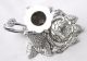 Rare & Exquisite Solid Sterling Silver Rose Chamberstick - Nathaniel Mills Other photo 1