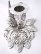 Rare & Exquisite Solid Sterling Silver Rose Chamberstick - Nathaniel Mills Other photo 2