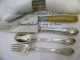 24pc Charles Barrier French Minerva Rubans & Croises Forks & Spoons Other photo 11