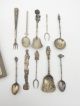Huge Collection Of Antique Solid Silver Souvenir Teaspoons,  Pickles,  Forks,  Etc Souvenir Spoons photo 2