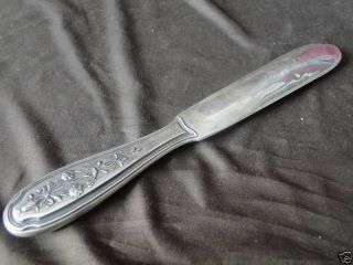 Sterling Silver Paper Knife C.  1950 Made In Italy photo