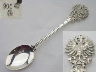 Austrian Silver Souvenir Spoon 1918c (tyrol) photo