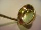 1700 ' S Horn & Sterling Silver Portuguese Diminutive Gravy Ladle Twisted Handle Other photo 1