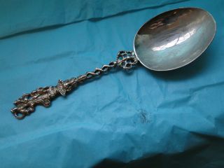 Dutch Apostle Spoon Made In Sterling Silver Circa 1881 photo