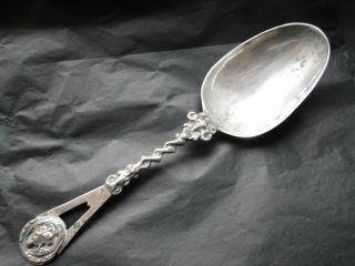 Apostle Large Spoon North European Sterling Silver Circa 1830 photo