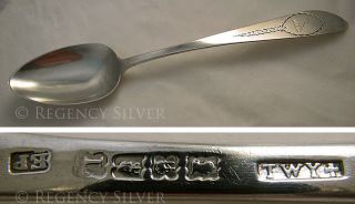 Twycross Irish Bright - Cut Georgian Solid Sterling Silver Table Serving Spoon photo