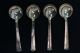 Cohr Denmark Cream Soup Spoons Sterling Silver Flatware 116 G Other photo 4