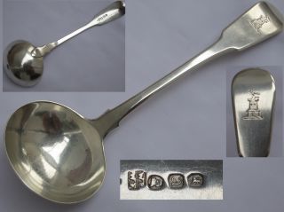 George Iii 1816 Sterling Silver Sauce Ladle William Eley & William Fearn photo