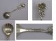 Rare Victorian 1897 Sterling Silver Snuff Spoon Glasgow Scotland Other photo 1