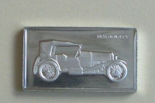 1925 Bentley Silver Miniature - 1975 - John Pinches Ltd photo