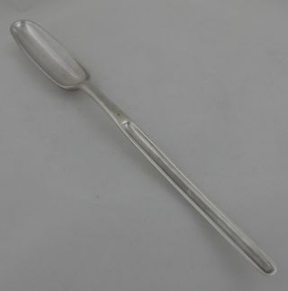 Antique Sterling Silver Marrow Scoop - London 1767 photo