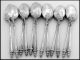 Antique French Sterling Silver Tea Spoons Set 12pc Box Other photo 5