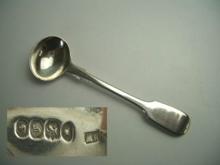Victorian Silver Condiment Spoon - 1841 - Robert Wallis photo