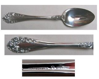 Normandy Rose Serving Or Table Spoon Northumbria photo