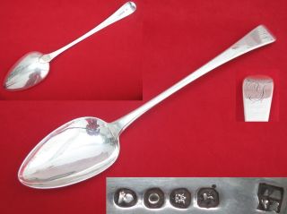 Rare Bateman King George Iii Sterling Silver Basting Spoon 12” Long London. photo
